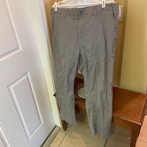 ROWM Mens Gray Pants 40 X 27 (40x30) cotton blend